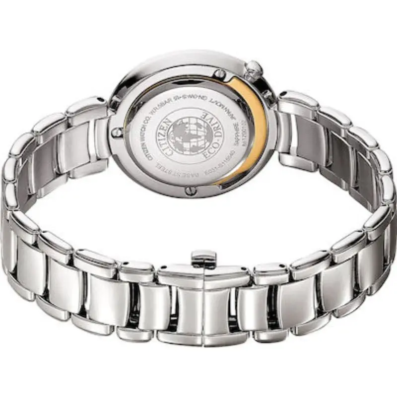 Citizen Em0658-87E L Eco-Drive Two Tone Stainless Steel Women's Watch 2