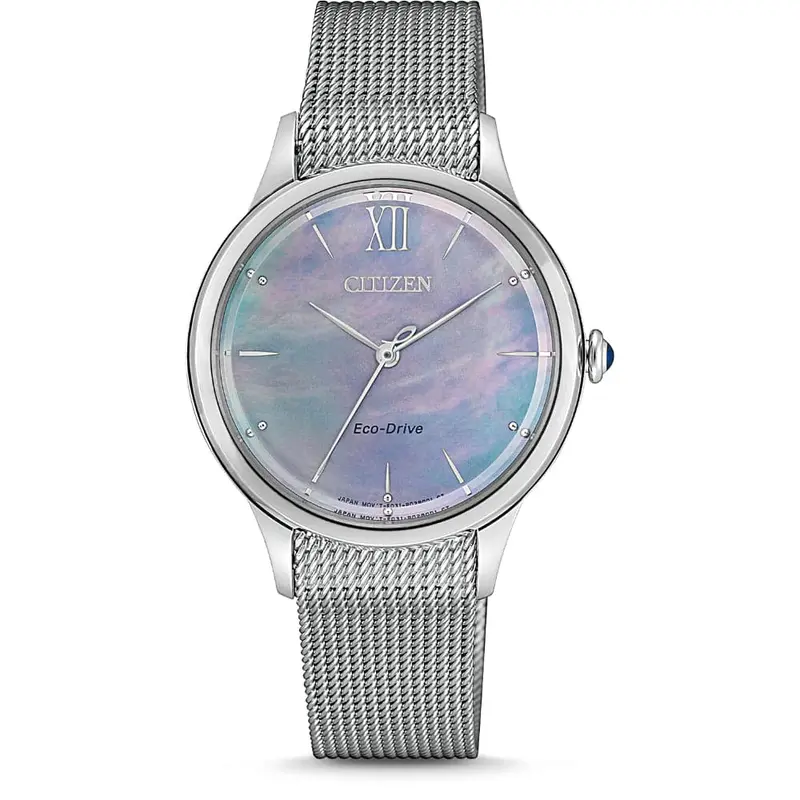 Citizen Em0810-84N Eco-Drive Mother Of Pearl Women's Watch 1