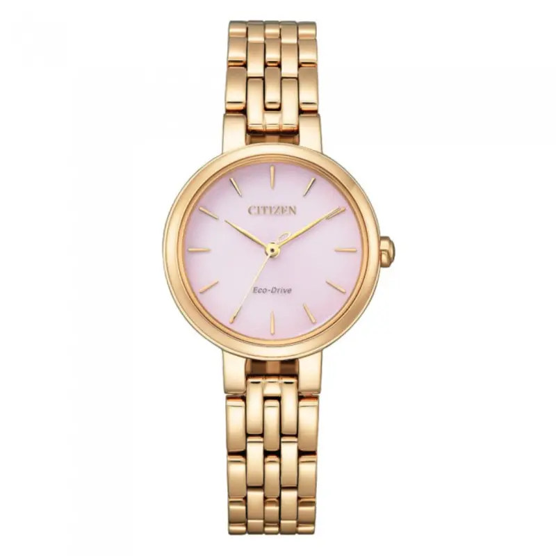 Citizen Em0993-82X Eco-Drive Gold Tone Stainless Steel Women Watch 1