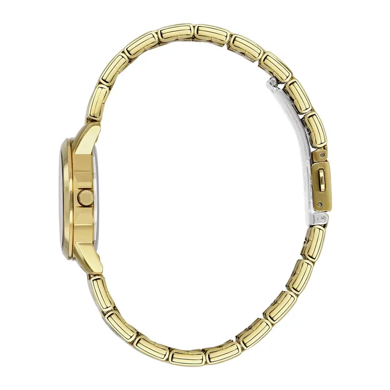 Citizen Eq0603-59E Black Dial Gold Stainless Steel Bracelet Strap Women's Watch 2