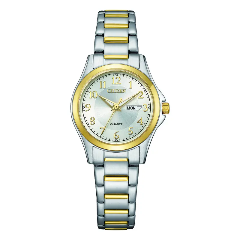 Citizen Eq0614-52B Two-Tone Gold Steel Watch 1