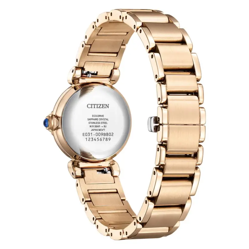 Citizen L Mae Eco-Drive Interchangeable Strap Set Women's Watch Em1123-62X 2
