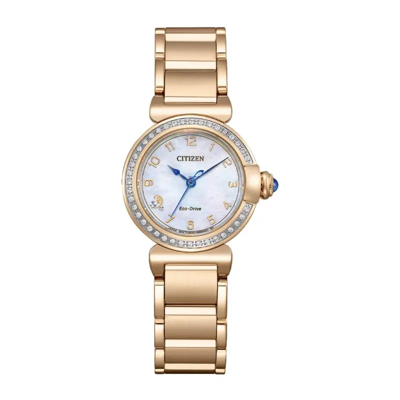 Citizen L Mae Eco-Drive Mother Of Pearl Women's Watch Em1123-89D 1