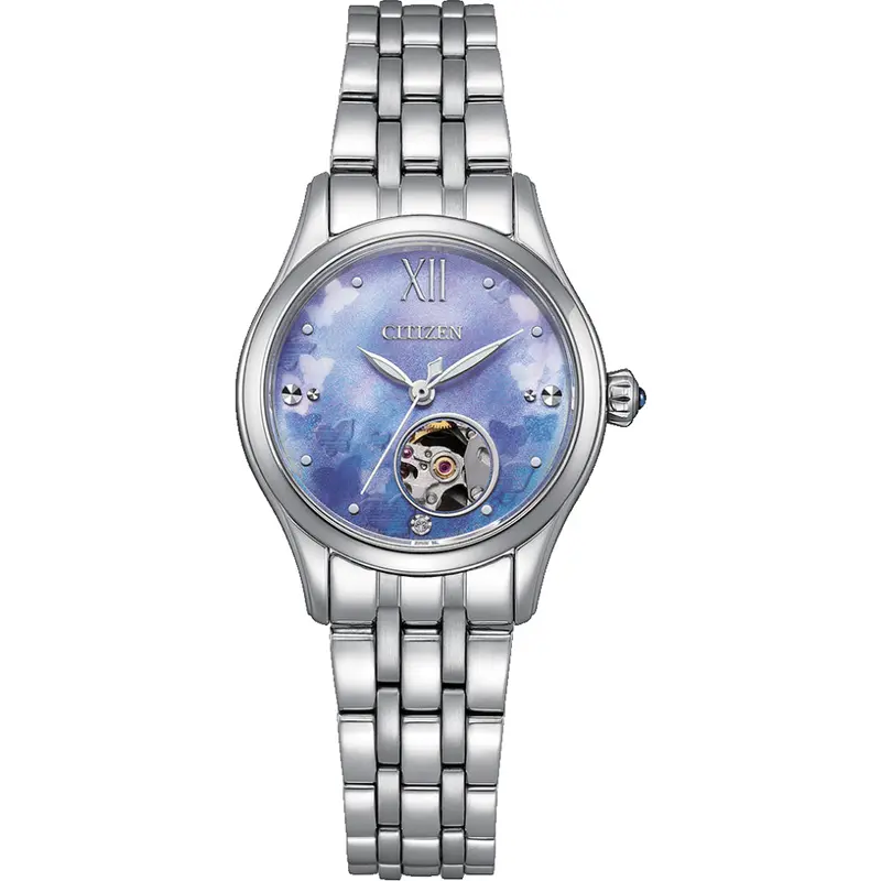 Citizen Limited Edition Purple Floral Watch Pr1040-88N 1