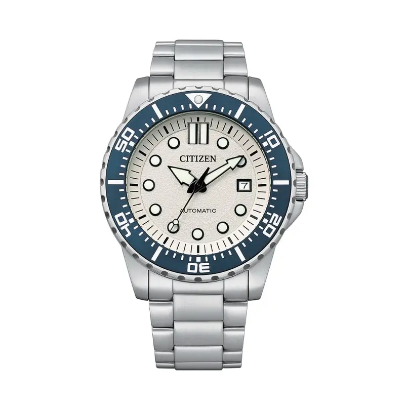 Citizen Mechanical Automatic Silver Stainless Steel Men Watch Nj0171-81A 1
