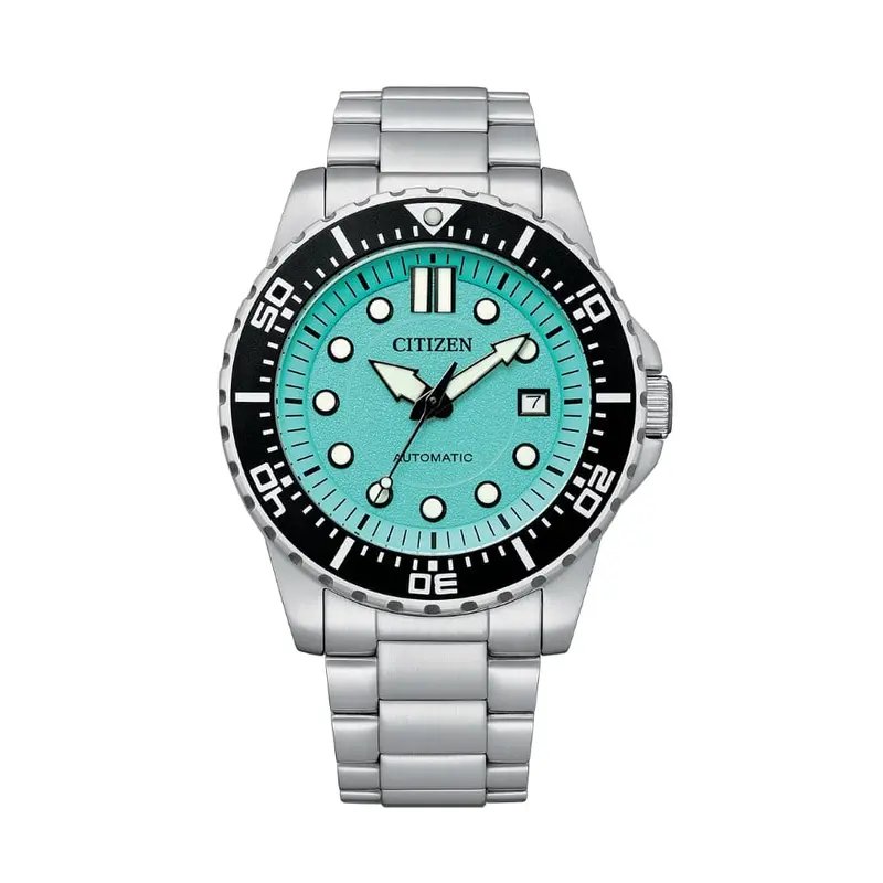 Citizen Mechanical Automatic Silver Stainless Steel Strap Men Watch Nj0170-83X 1