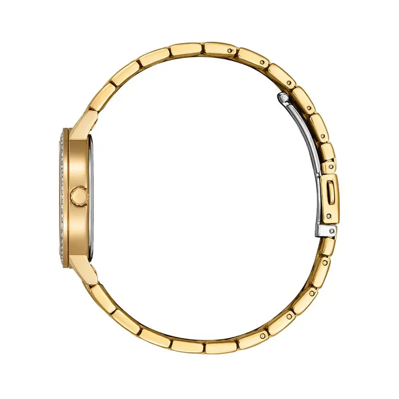 Citizen Mother Of Pearl Dial Gold Tone Women's Watch El3103-57D 2