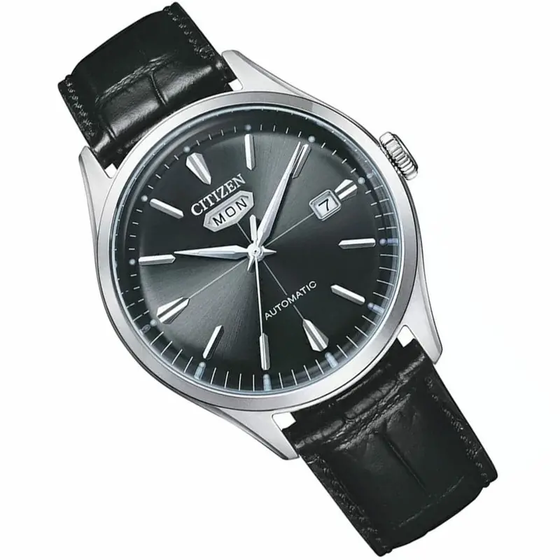 Citizen Nh8390-20H Mechanical Automatic Black Dial Men's Watch 2