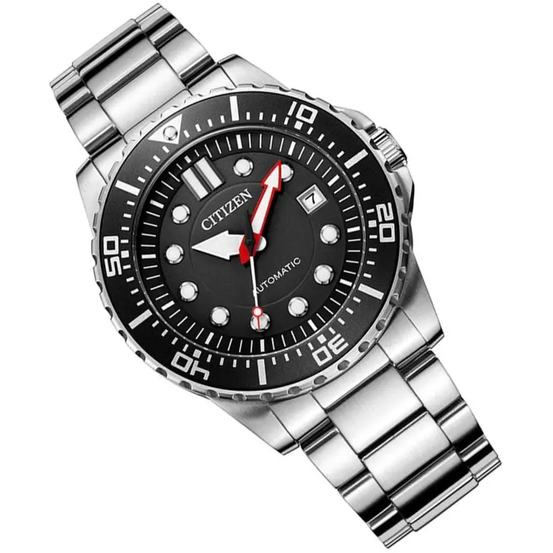Citizen Nj0120-81E Promaster Mechanical Black Dial Automatic Stainless Steel Men's Watch 2