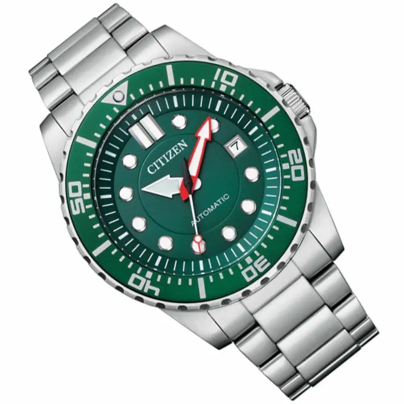 Citizen Nj0129-87X Mechanical Automatic Green Dial Men's Watch 2