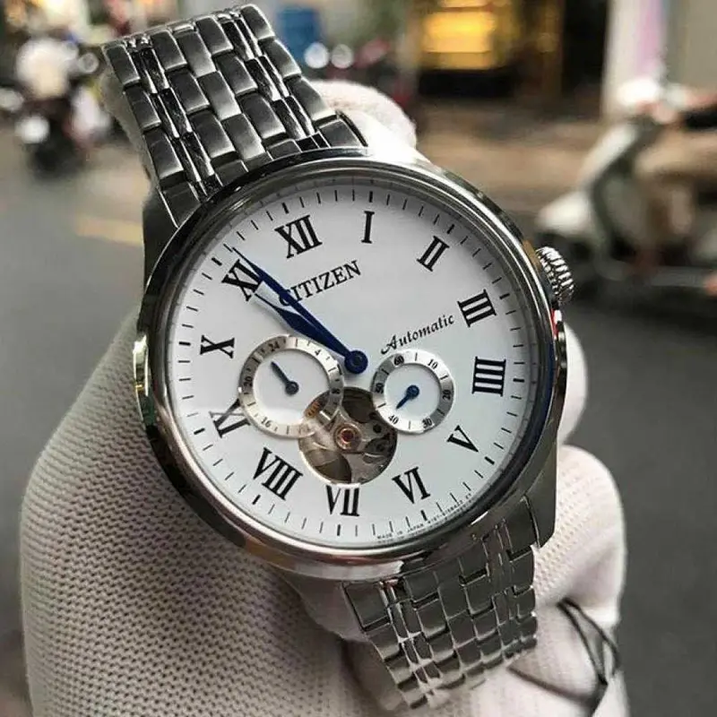 Citizen Np1020-82A Automatic Silver Stainless Steel Men's Watch 2