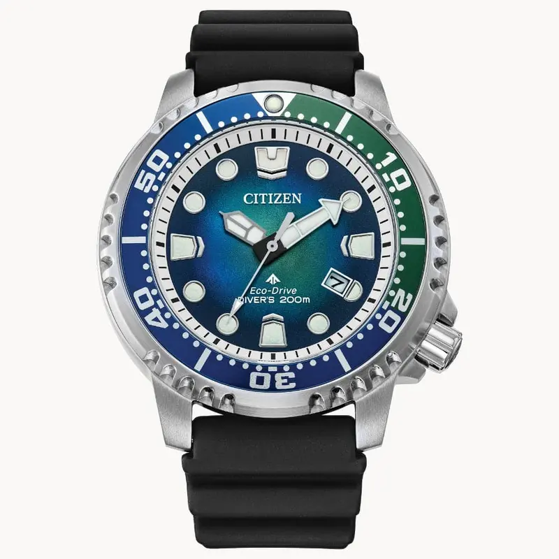 Citizen Promaster Dive Black Polyurethane Strap Men Watch Bn0166-01L 1