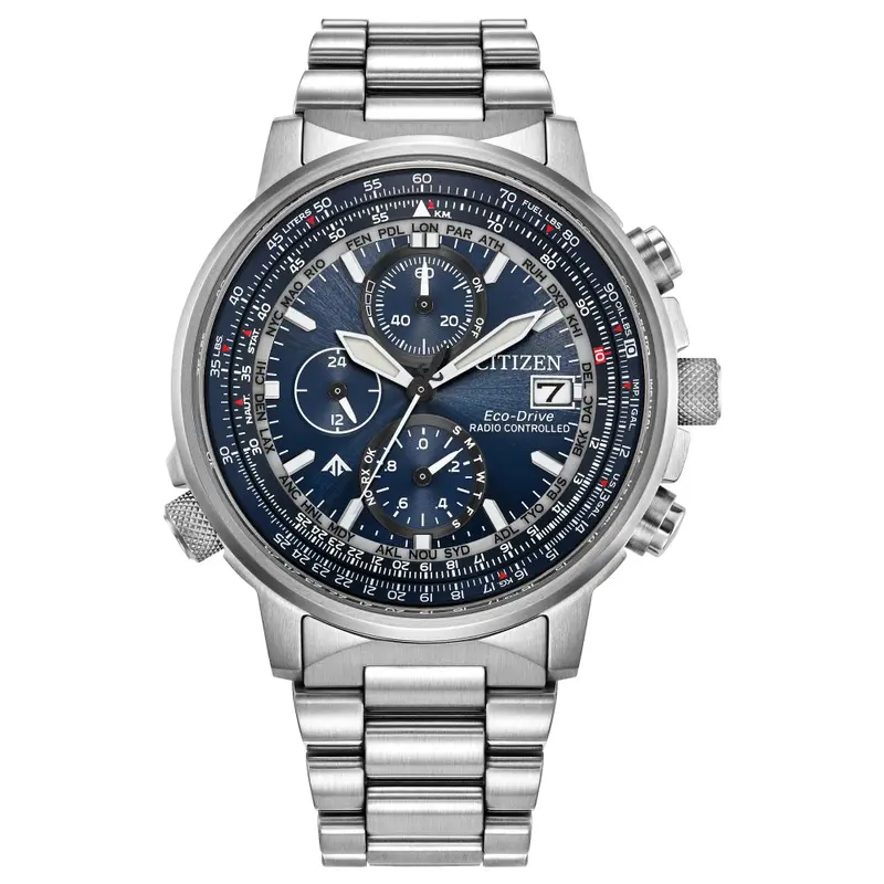 Citizen Promaster Navihawk Stainless Steel Strap Men Watch At8300-58L 1