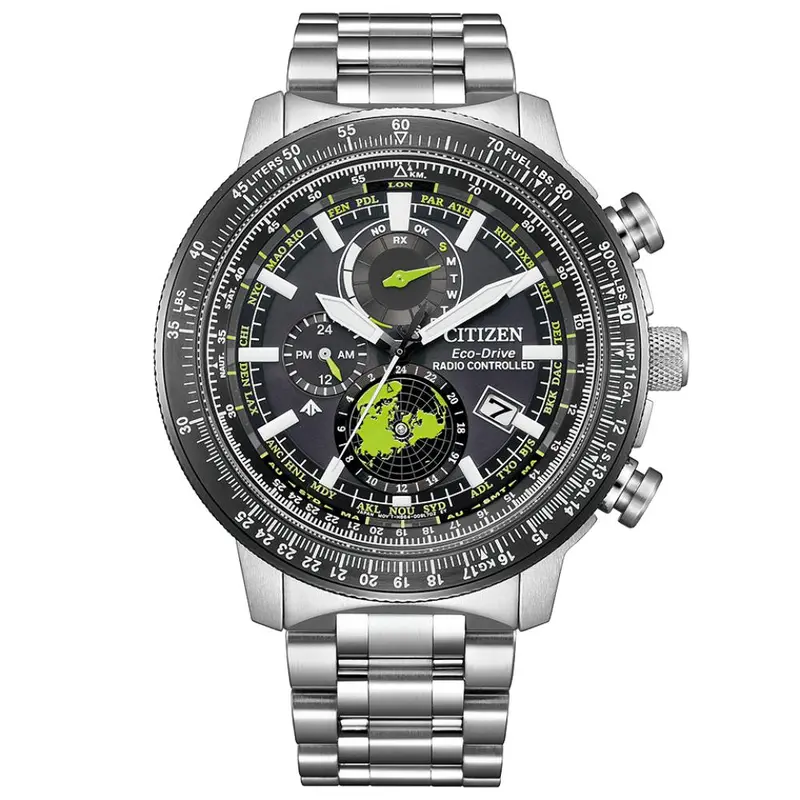 Citizen Promaster Sky Eco-Drive Stainless Steel Men's Watch By3006-53E 1