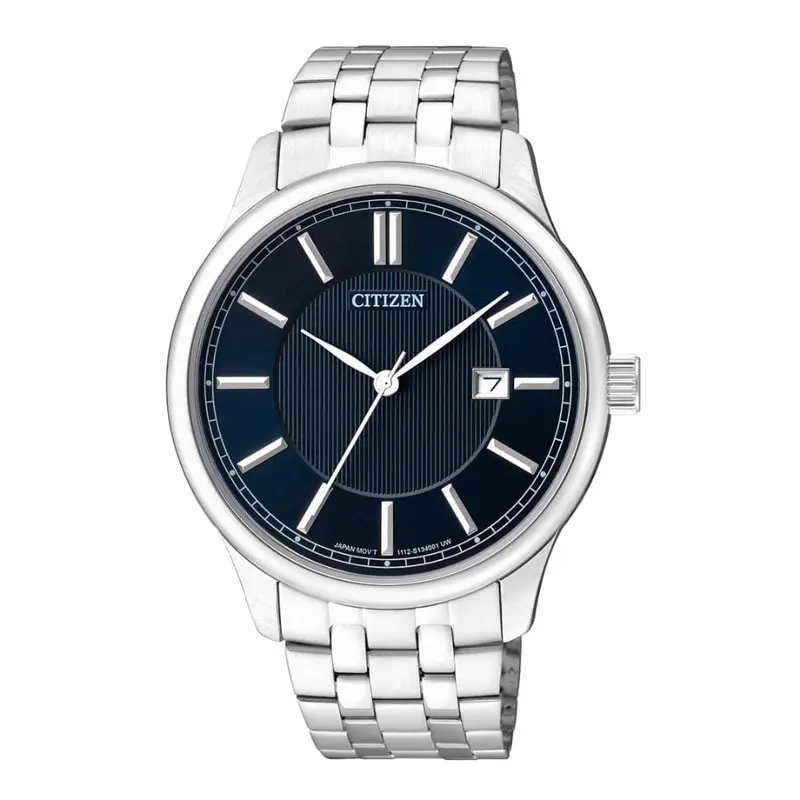 Citizen Quartz Analog Silver Stainless Steel Strap Men Watch Bi1050-56L 1