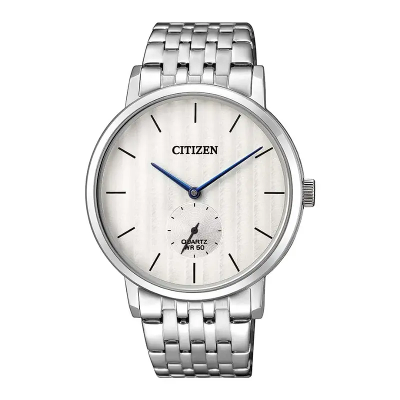 Citizen Quartz Analog Silver Stainless Steel Strap Unisex Watch Be9170-56A 1