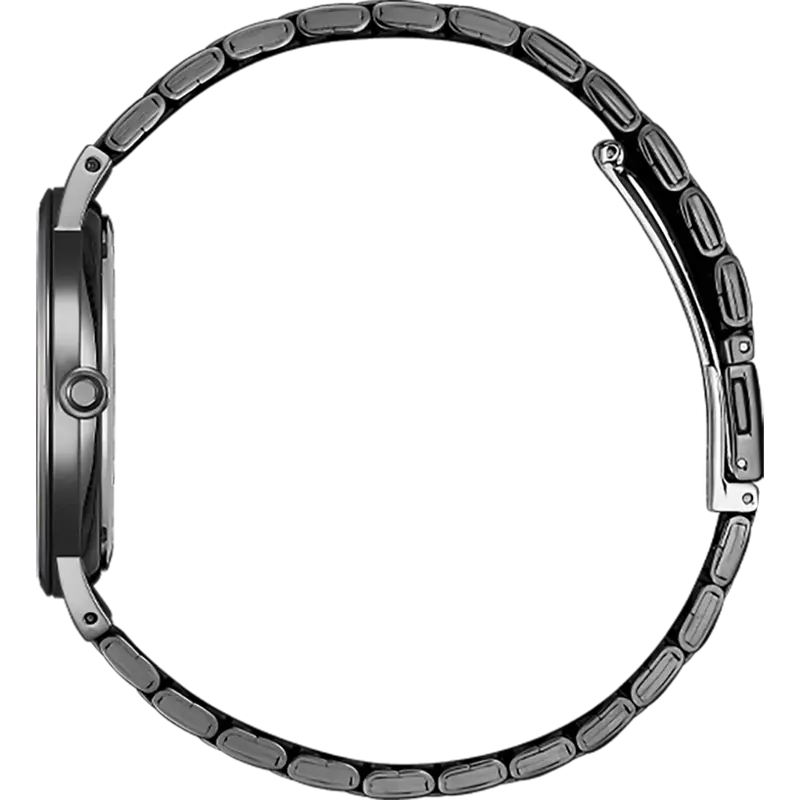 Citizen Quartz Black Stainless Steel Strap Men Watch Bi5127-51H 2