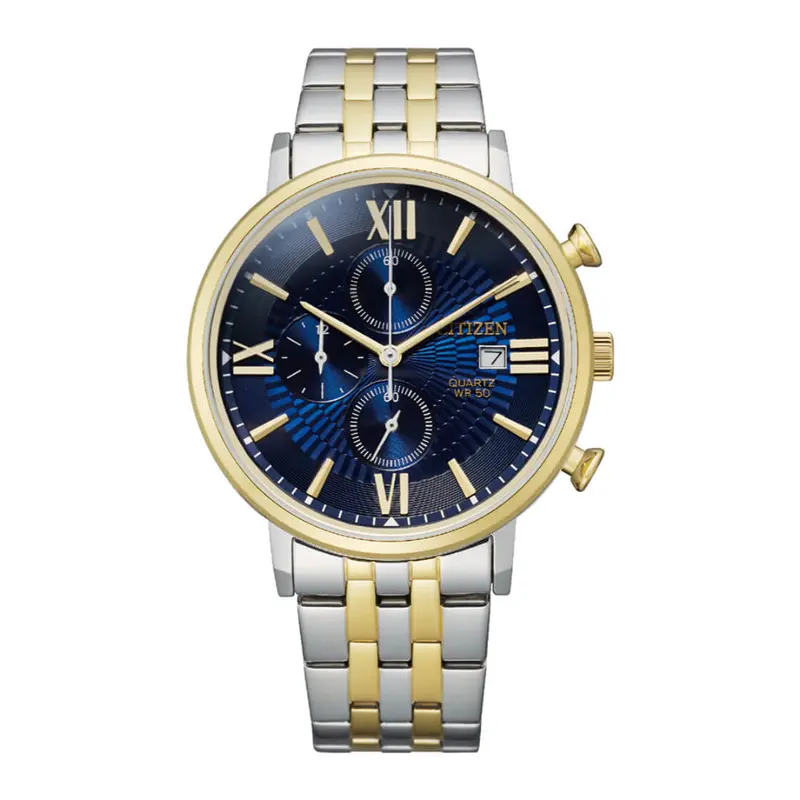 Citizen Quartz Two-Tone Stainless Steel Strap Men Watch An3616-75L 1
