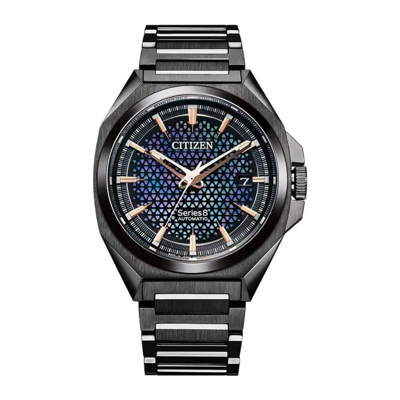 Citizen Series 8 Automatic Black Stainless Steel Men Watch Na1015-81Z 1
