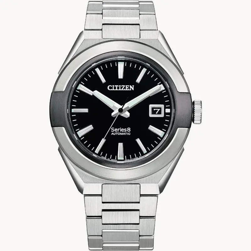Citizen Series 8 Automatic Silver Stainless Steel Men Watch Na1004-87E 1