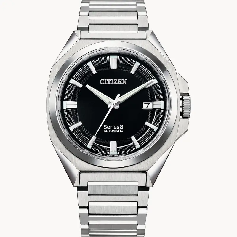 Citizen Series 8 Automatic Silver Stainless Steel Men Watch Nb6010-81E 1