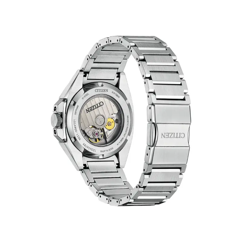 Citizen Series 8 Silver Stainless Steel Strap Men Watch Nb6050-51E 2