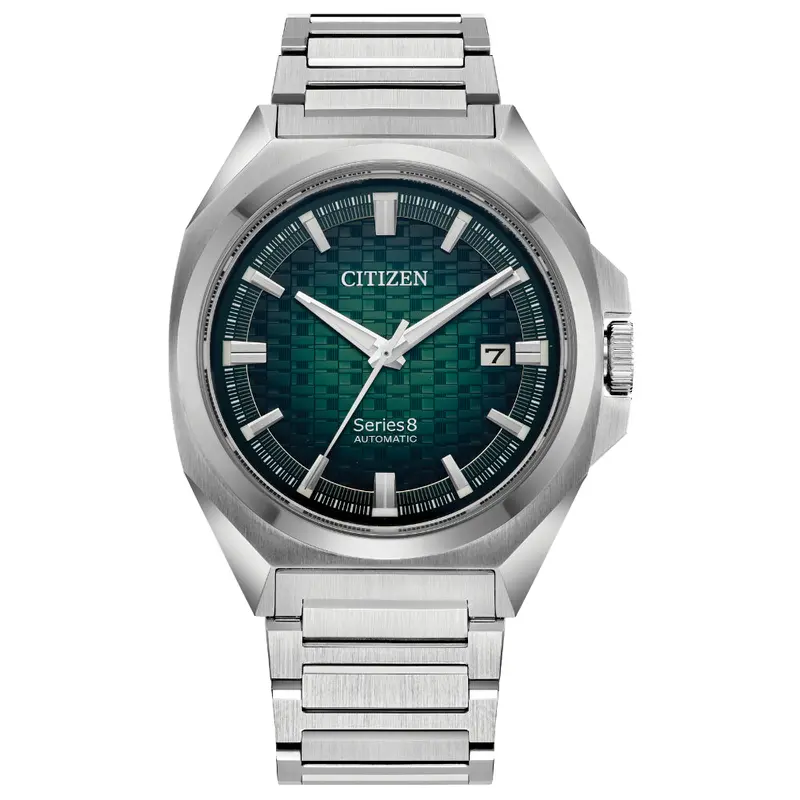 Citizen Series 8 Silver Stainless Steel Strap Men Watch Nb6050-51W 1