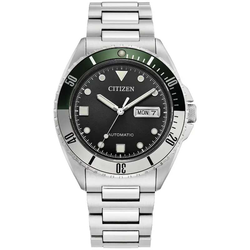 Citizen Sport Automatic Green Stainless Steel Watch Nh7531-50E 1