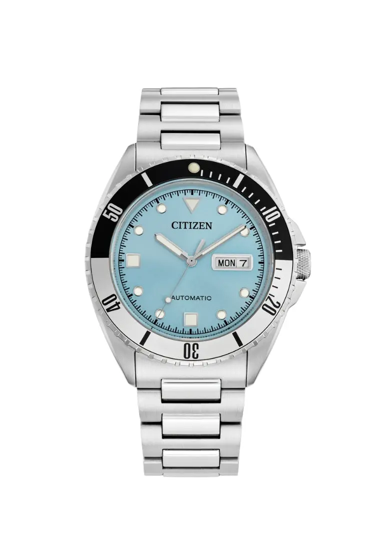 Citizen Sports Automatic Light Blue Dial Stainless Steel Watch Nh7530-52L 1
