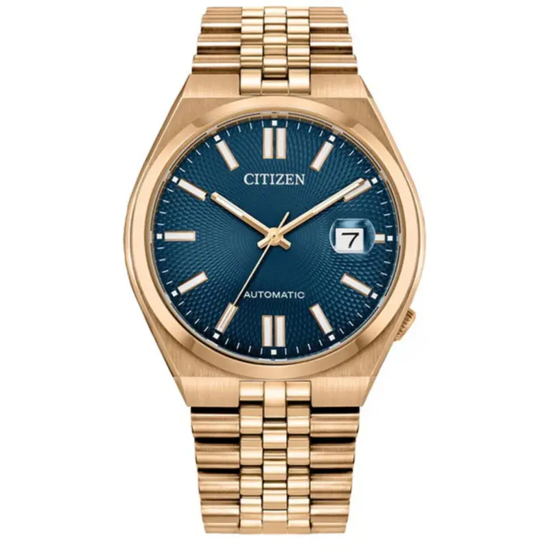 Citizen Tsuyosa 60 Rose Gold Stainless Steel Strap Men Watch Nk0023-57L 1