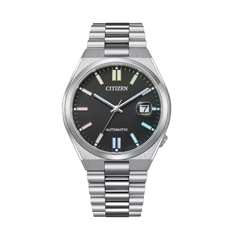 Citizen Tsuyosa Automatic Black Dial Stainless Steel Sapphire Men's Watch Nj0151-53E 1