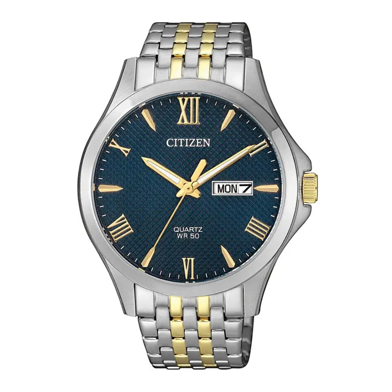 Citizen Two-Tone Stainless Steel Strap Men Watch Bf2024-50L 1
