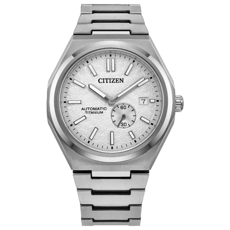 Citizen Zenshin Mechanical Silver Stainless Steel Strap Men Watch Nj0180 Series 1