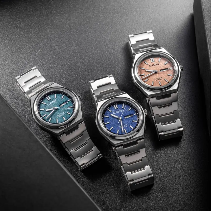 Citizen Zenshin Super Titanium Strap Men Watch Aw0130 Series 1