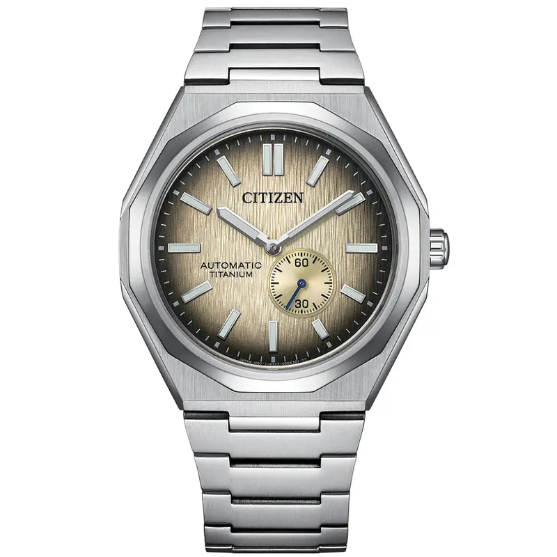 Citizen Zenshin Titanium Steel Strap Men Watch Nk5020-58P 1
