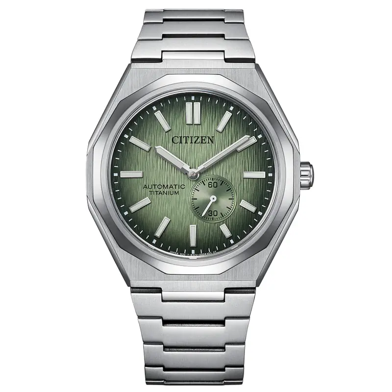 Citizen Zenshin Titanium Steel Strap Men Watch Nk5020-58X 1