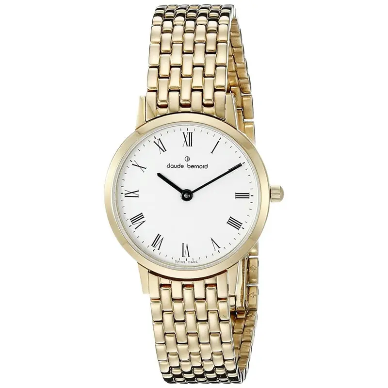 Claude Bernard Cb20201-37Jm-Br Gold Stainless Steel Women's Watch 1