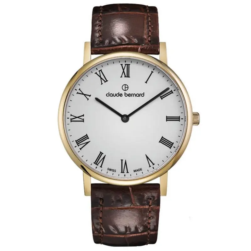 Claude Bernard Swiss Made Cb20214-37J-Br Men's Watch 1