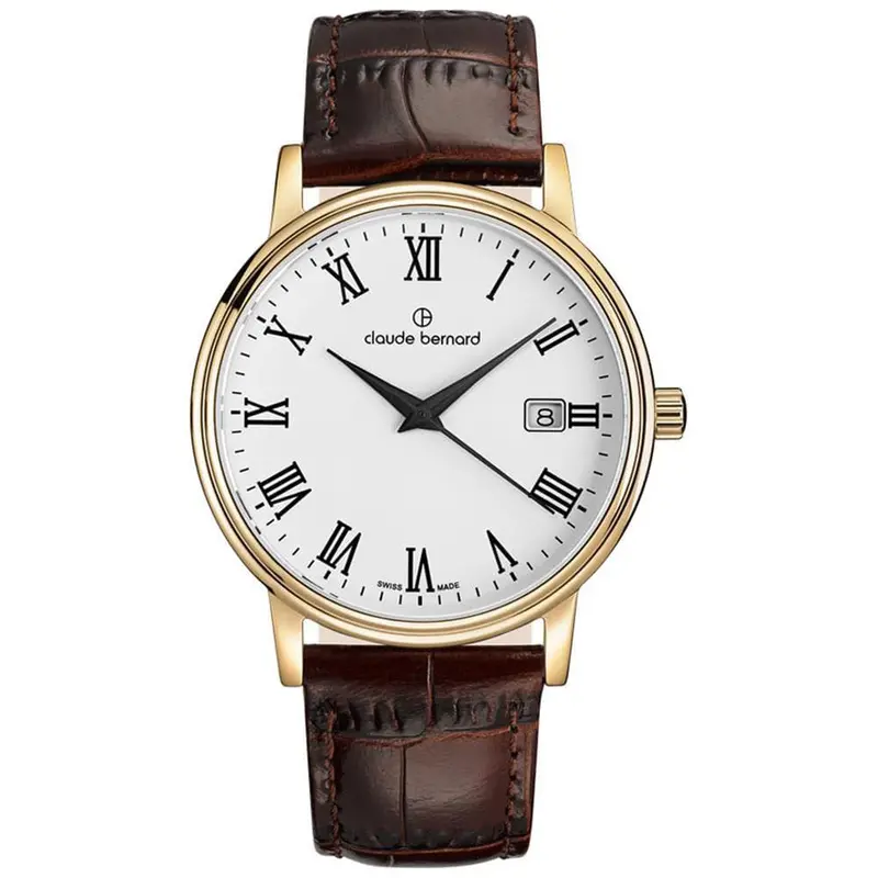Claude Bernard Swiss Made Cb53007-37J-Br Men's Watch 1