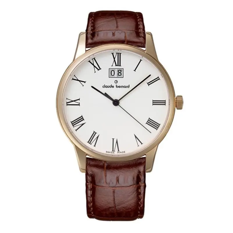 Claude Bernard Swiss Made Cb63003-37R-Br Men's Watch 1