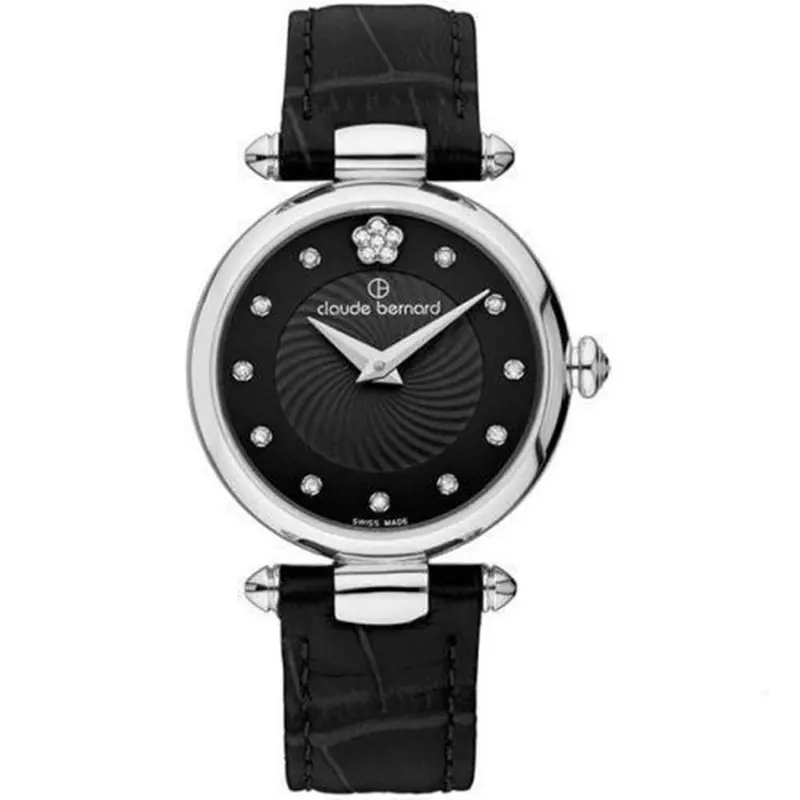 Claude Bernard Swiss Made Swarowski Stones Cb20501-3-Npn2 Women's Watch 1