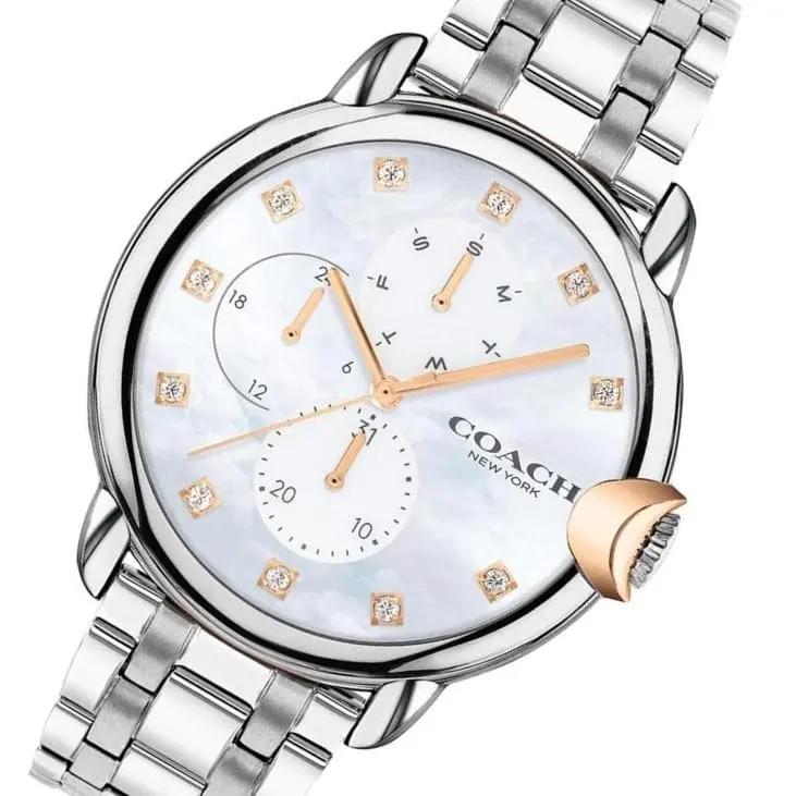 Coach 14503680 Arden Stainless Steel Multi-Function Women's Watch 2