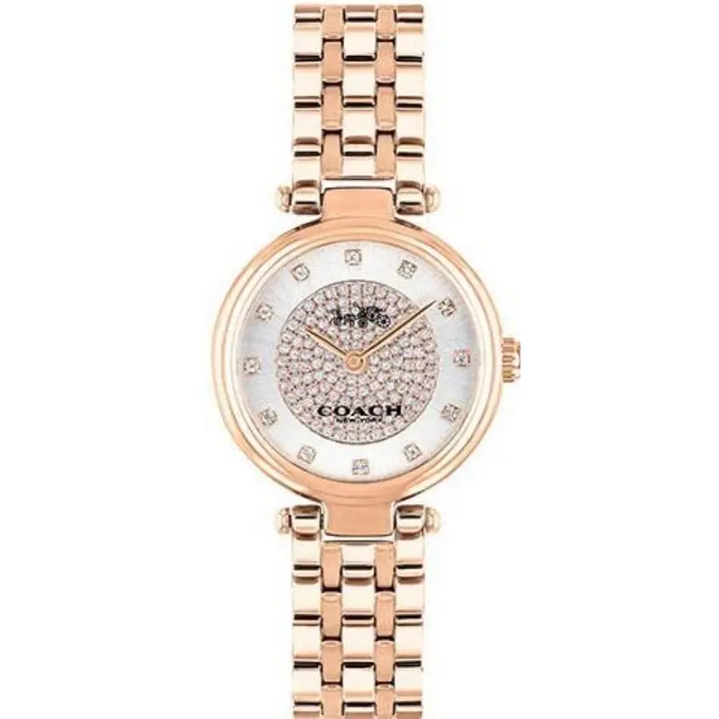 Coach 14503736 White Dial Rose Gold Stainless Steel Women's Watch 1