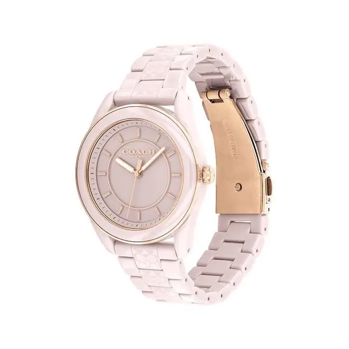 Coach 14503772 Preston Blush Stainless Steel Women's Watch 2