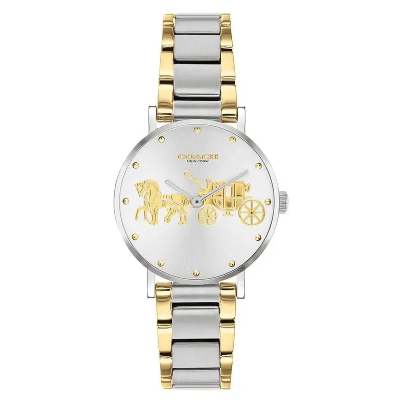 Coach 14503792 Perry White Stainless Steel Women's Watch 1