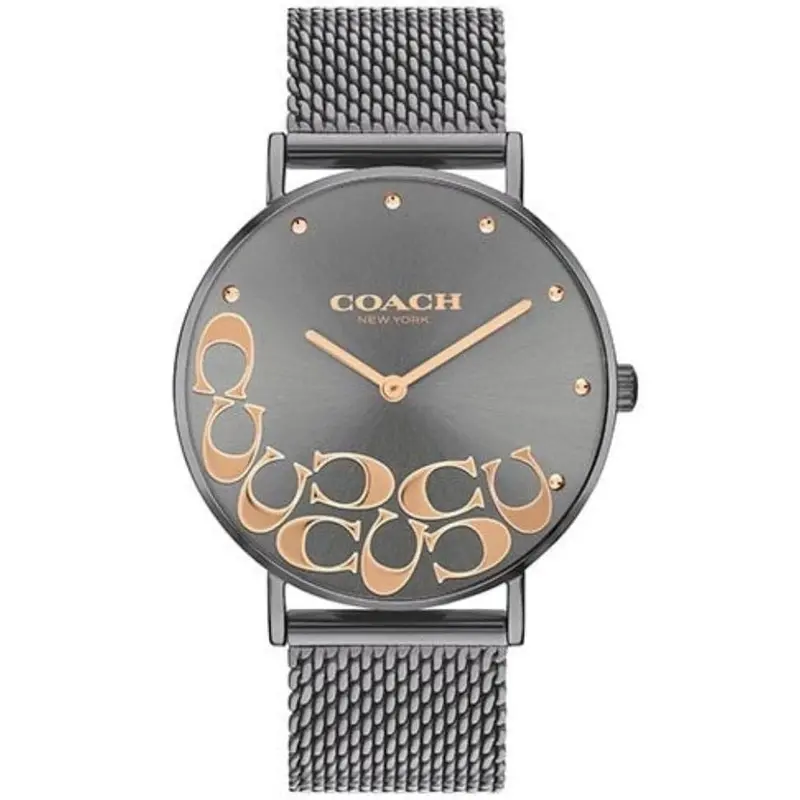 Coach 14503825 Perry Gray Dial Stainless Women's Watch 1
