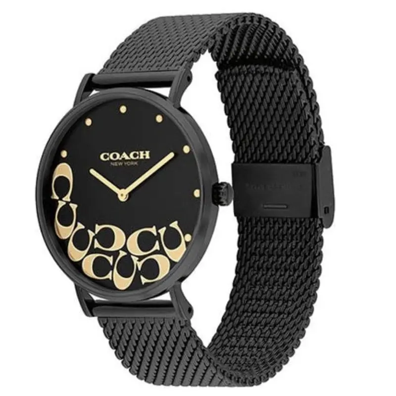 Coach 14503826 Perry Black Dial Stainless Women's Watch 2