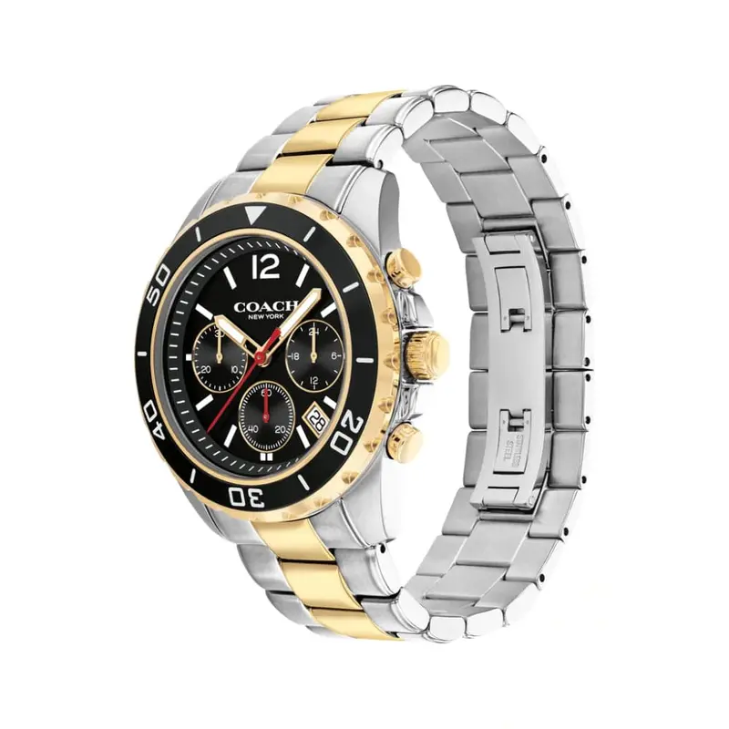 Coach 14602553 Two-Tone Stainless Steel Strap Men Watch 2