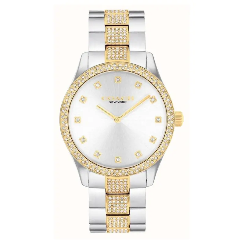 Coach Brooks 38Mm Two-Tone Steel Watch 14400034 1