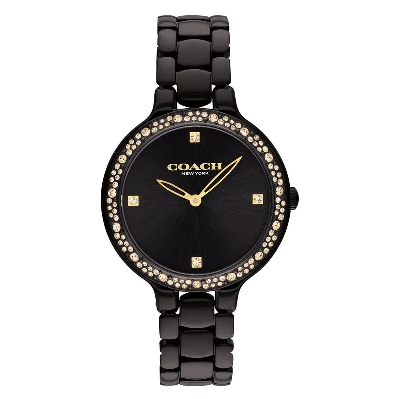 Coach Chelsea Black Steel Watch 14504352 1